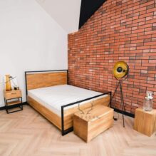 podkrovní ložnice