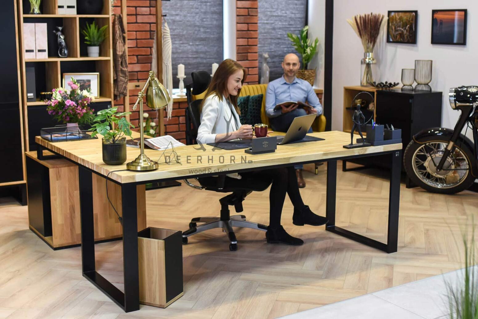 desk_counter_cabinet rohový skříňový stůl