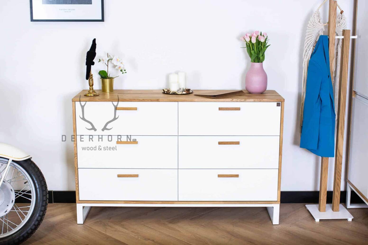 biala_cabinet_with_drawers bílá komoda