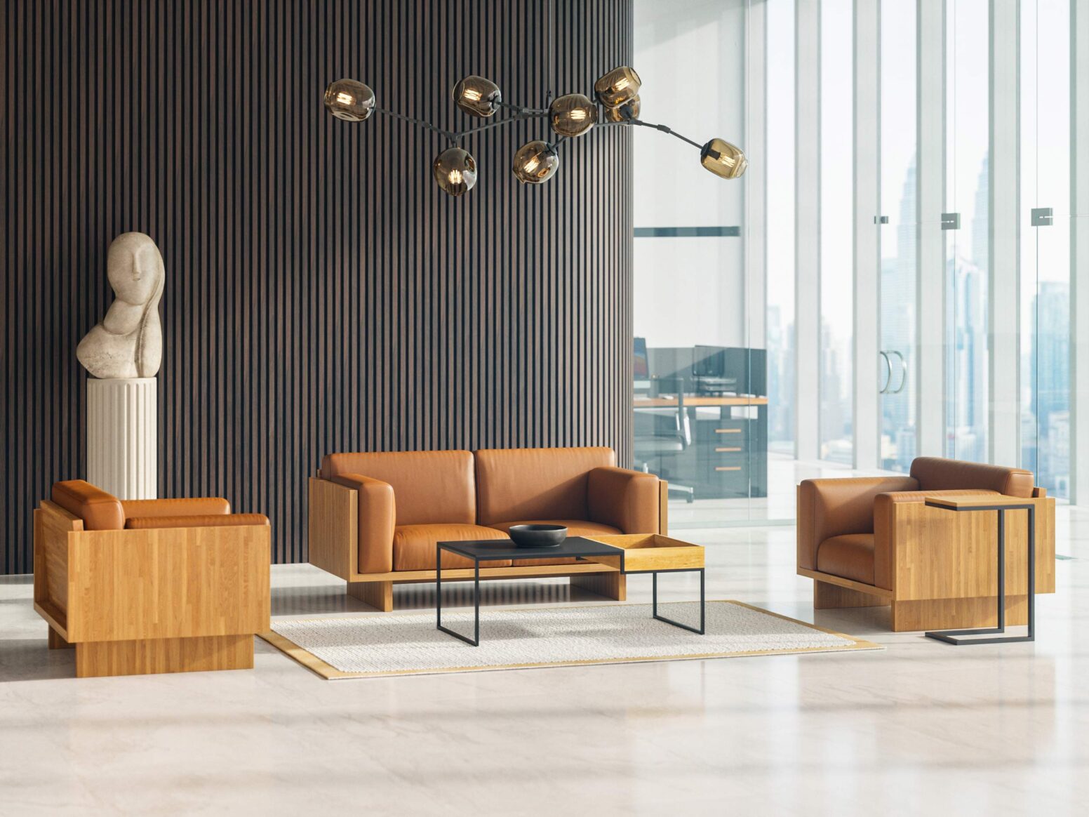 Sedací soupravy-office-moderní moderní kancelářské pohovky