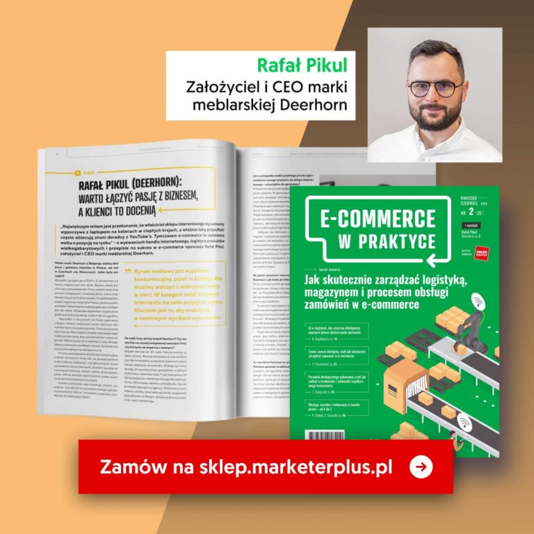 Rafał Pikul Deerhorn – rozhovor pro Marketer+