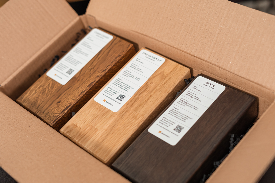 set-woodwork-in-a-box sada vzorků dřeva v krabici