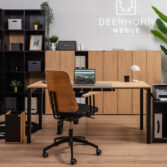 kancelářský nábytek s dostatkem úložného prostoru pro dokumenty