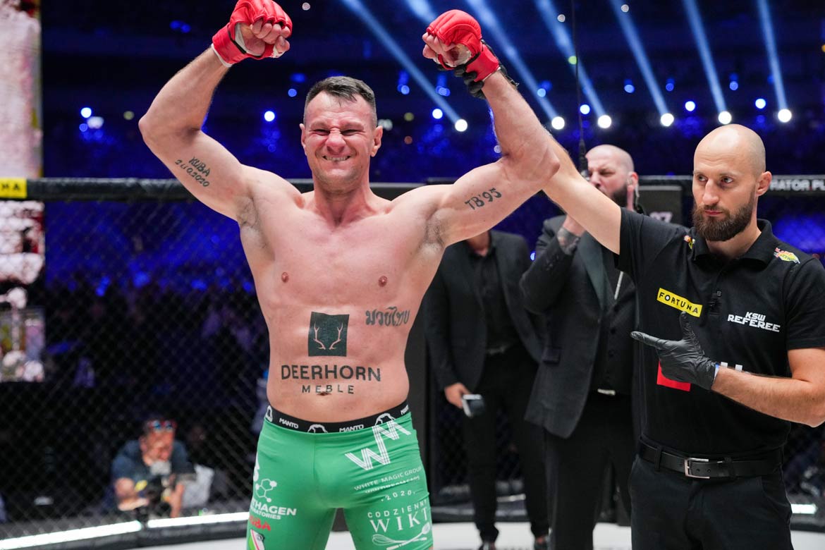 Deerhorn Wrzosek zawodnik mma