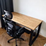 Dubový stůl 150x70 pro domácí kancelář pro pana Jakuba z Rzeszowa