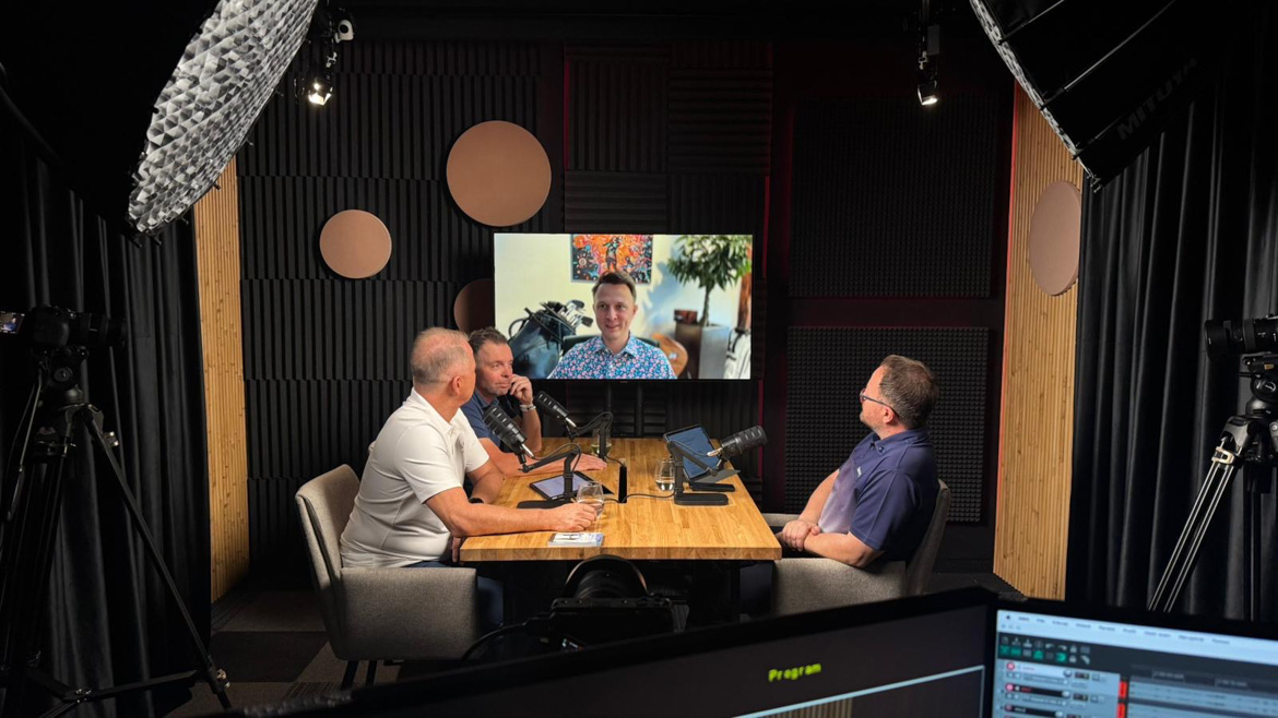 Podcasting a nahrávání videa pro nadaci Golf Style z Lublinu