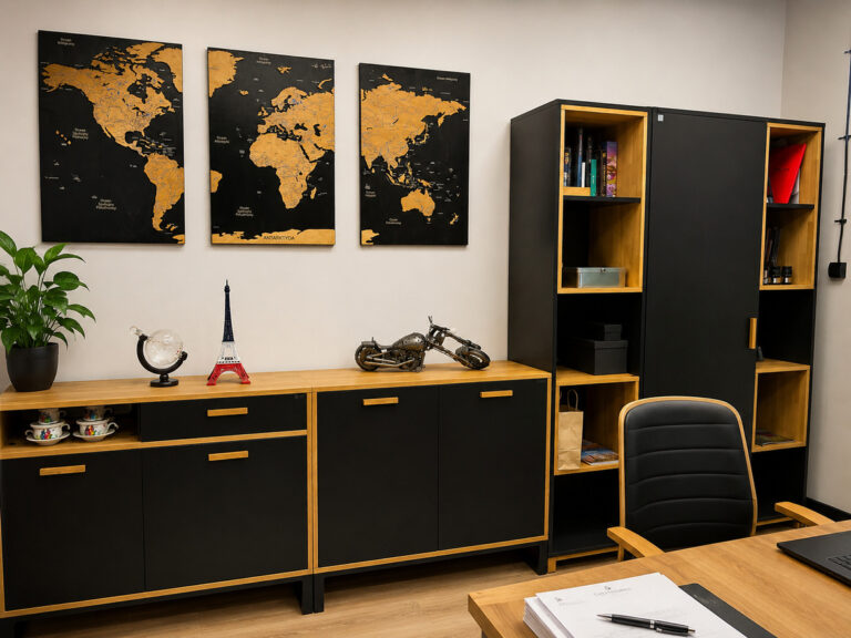 nábytek pro projektovou kancelář v Varšavě Deerhorn